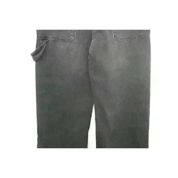 Free People We The Free Black Major Leagues Mid-Rise Cuffed Jeans Size 30 NWT - Picture 7 of 16